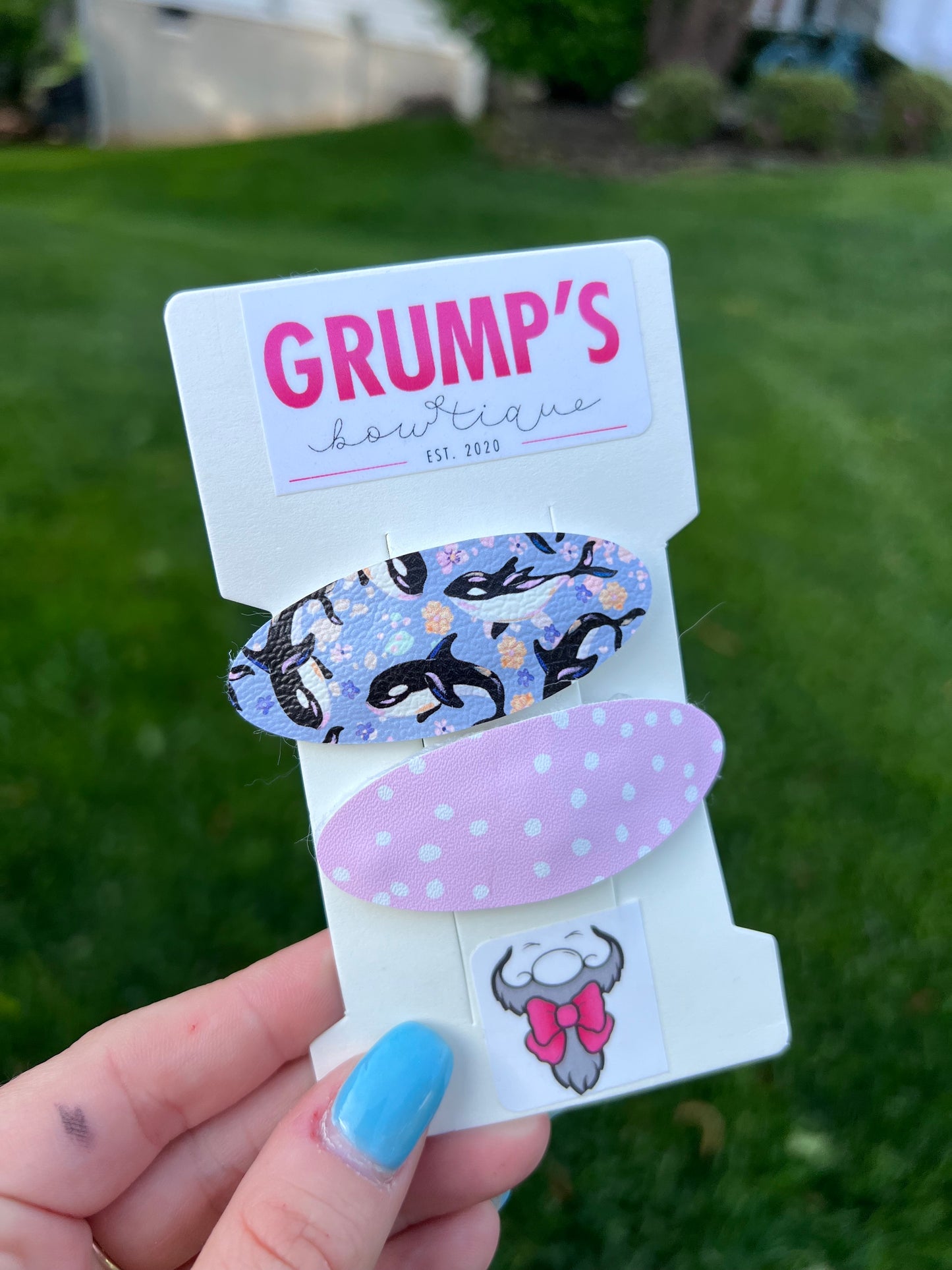 Whale Clip Set