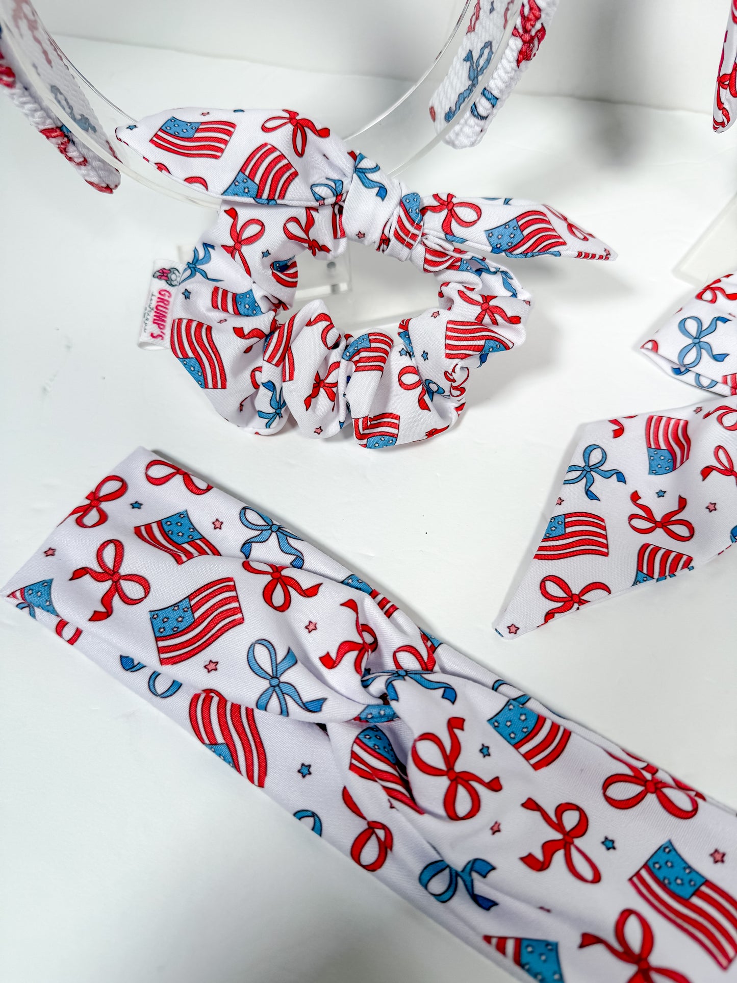 Red, White and Bows