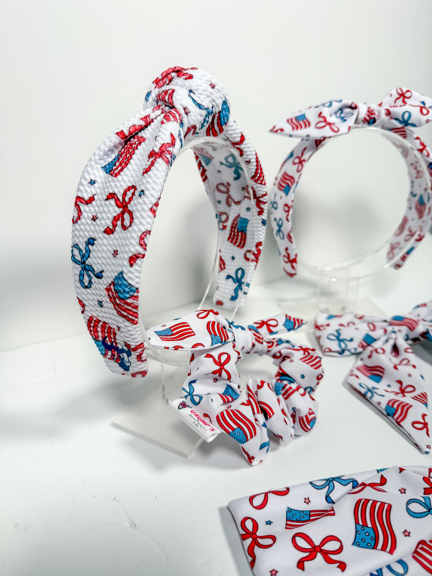 Red, White and Bows