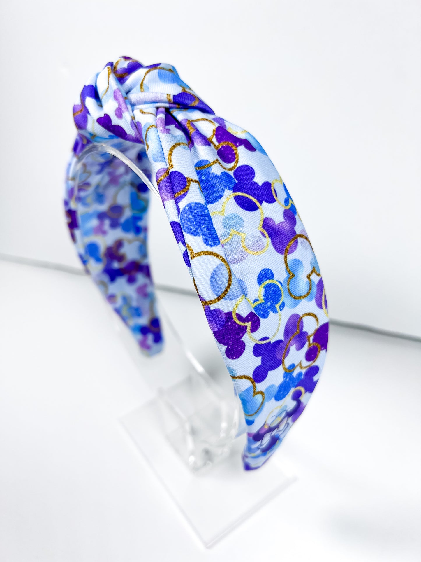 Mouse Fetti Top Knot Headband