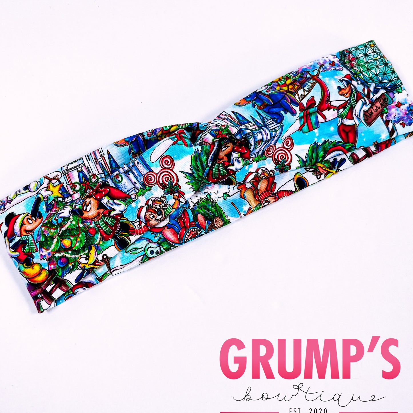 Annual Christmas Party Knotted Headband