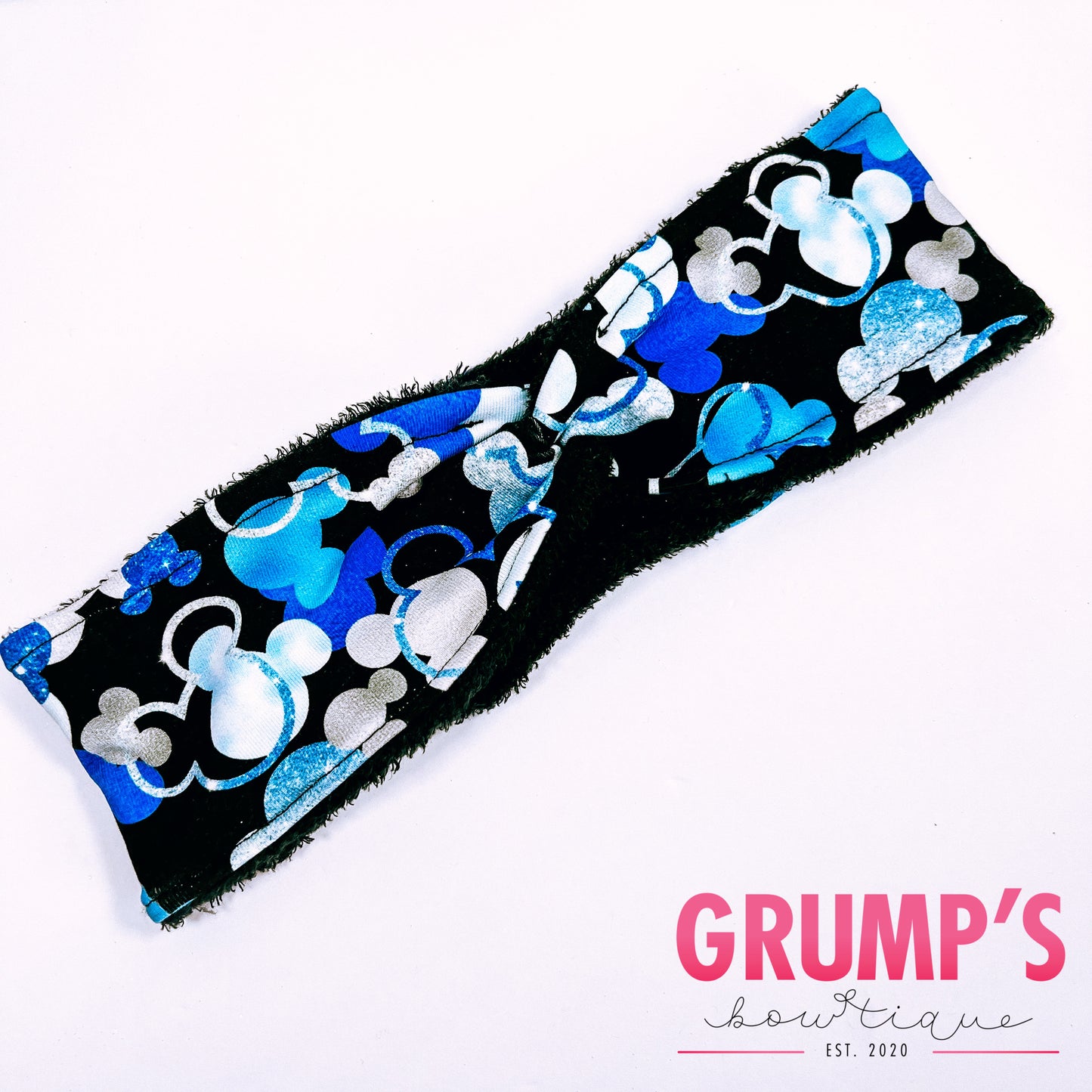Midnight Frost EAR WAMRER/ Knotted Headband
