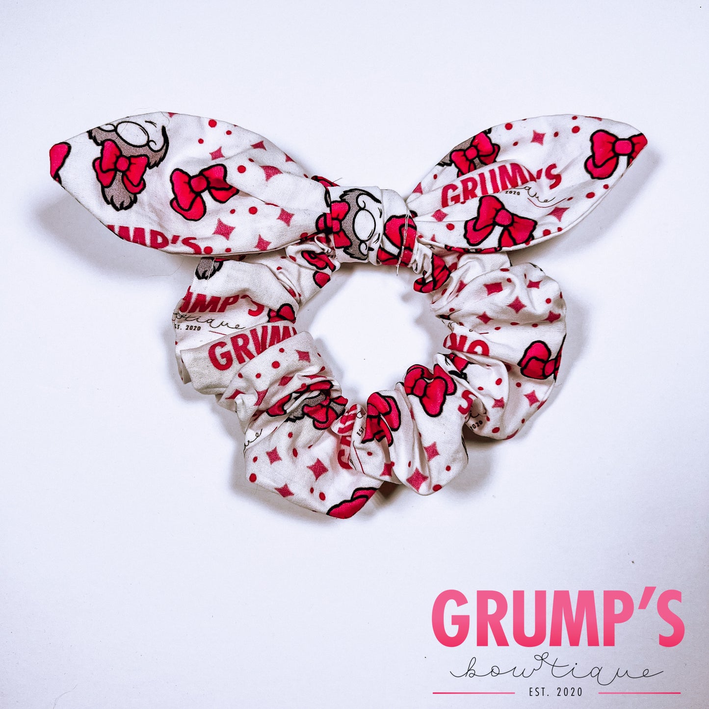 GrumpsBOWtique BowScrunchie