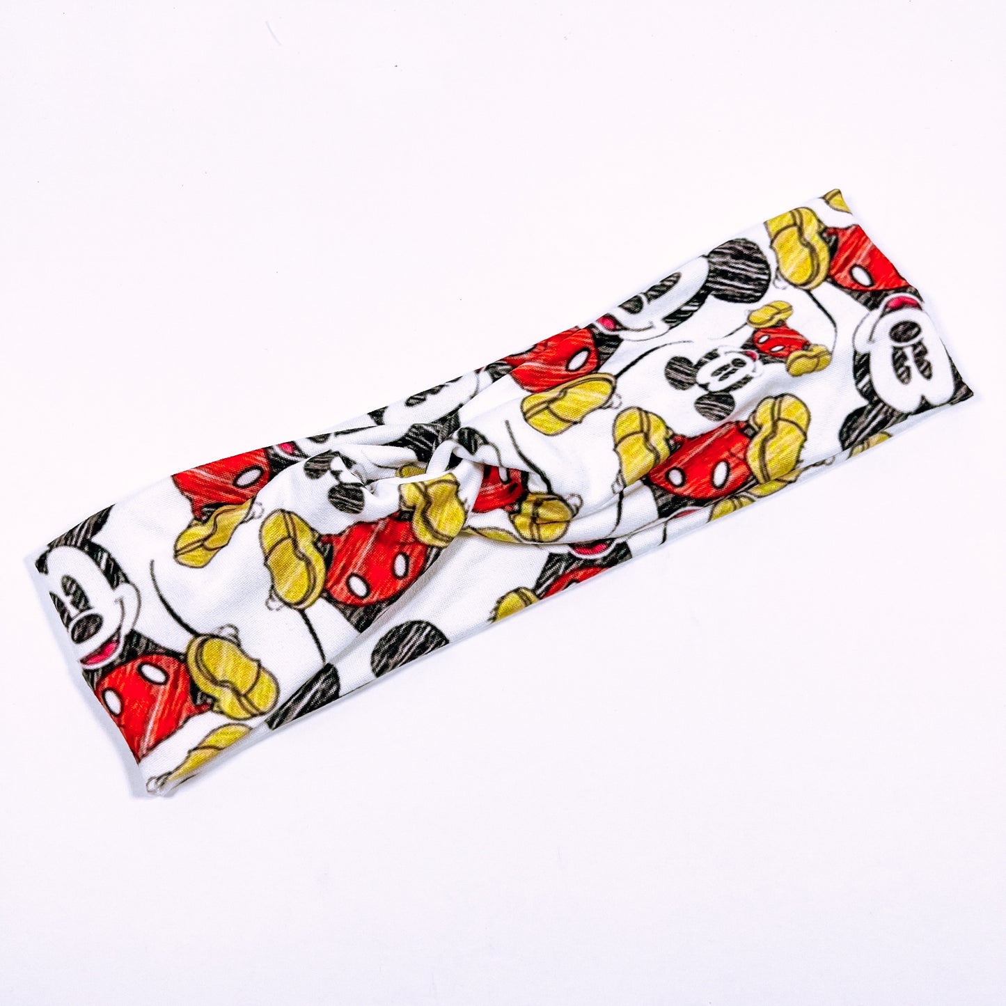 M-I-C...K-E-Y Knotted Headband