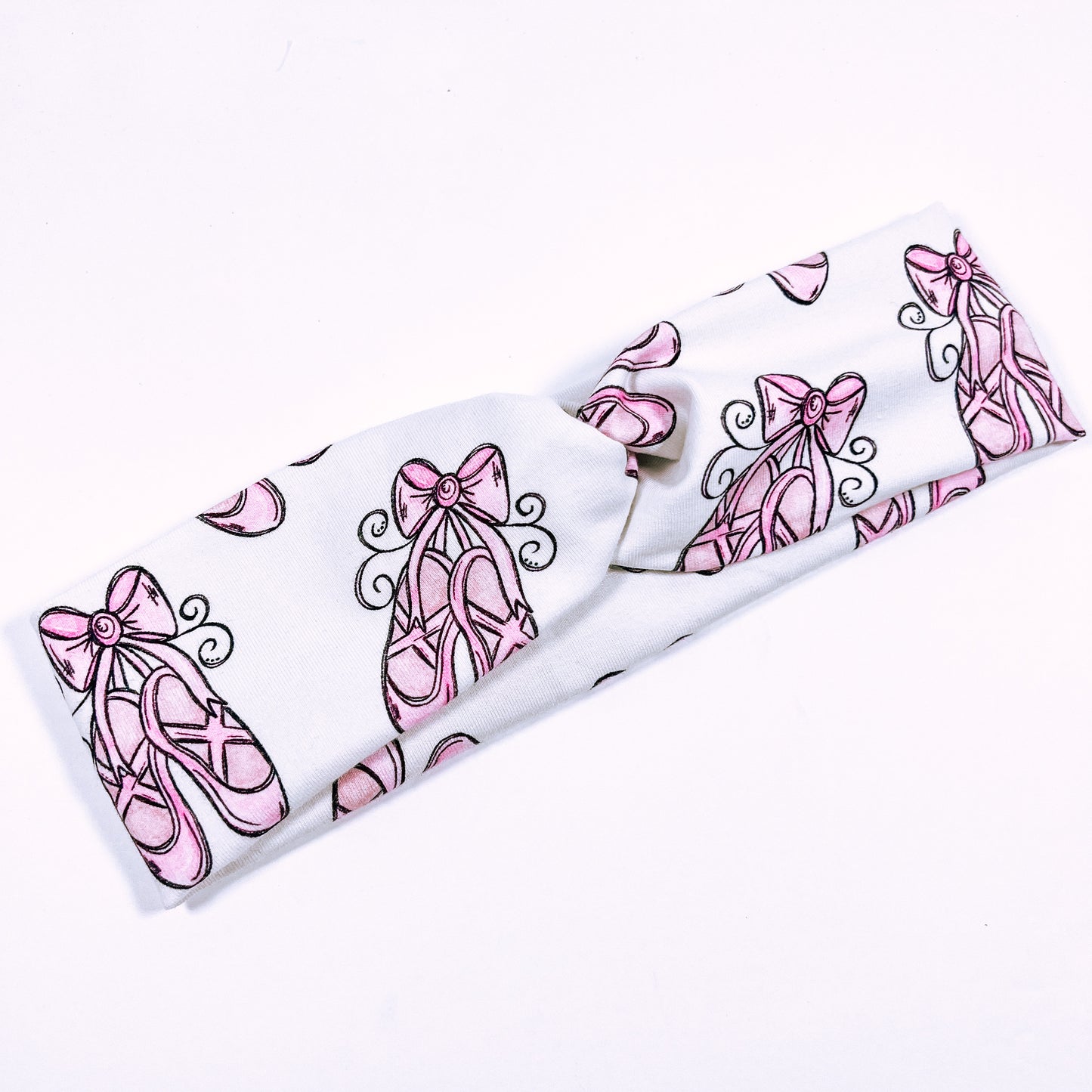 Ballet Slippers Knotted Headband