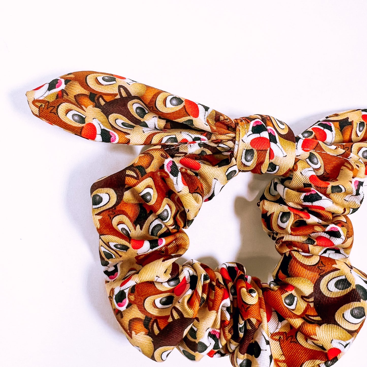 Chipmunk Scrunchies with Bow