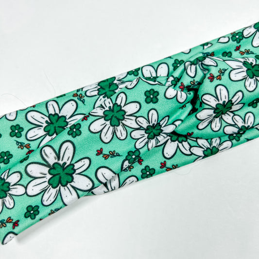 Wish me Luck knotted headband