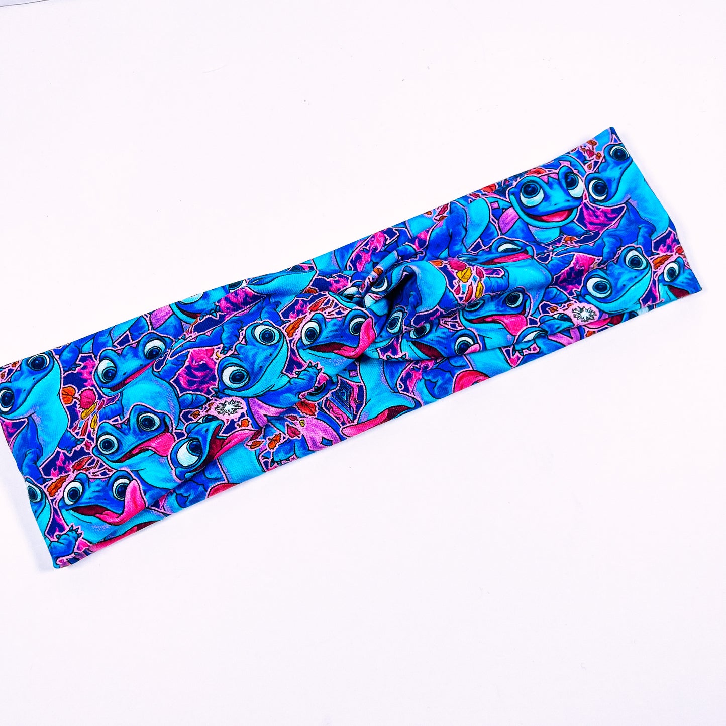 Fire Lizard Knotted Headband