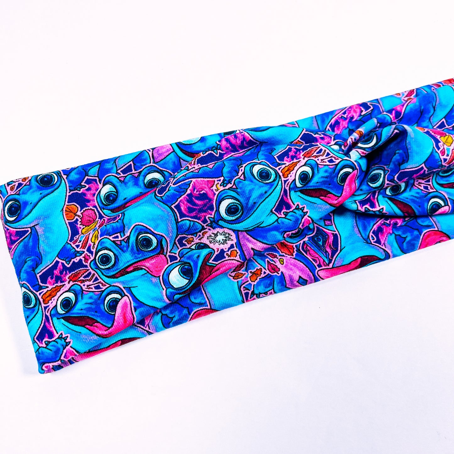 Fire Lizard Knotted Headband