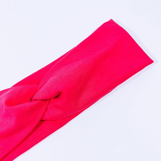 Hot Pink Knotted Headband