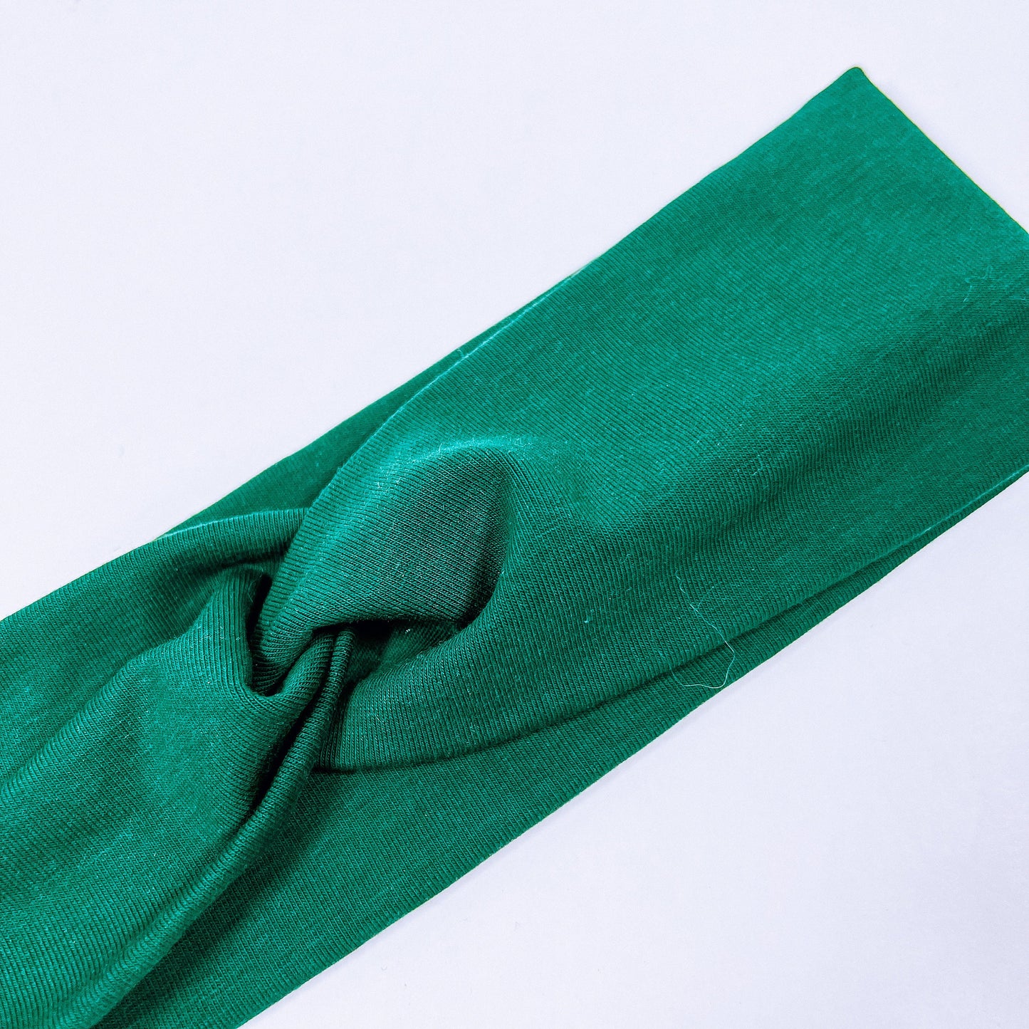 Dark Green Knotted Headband