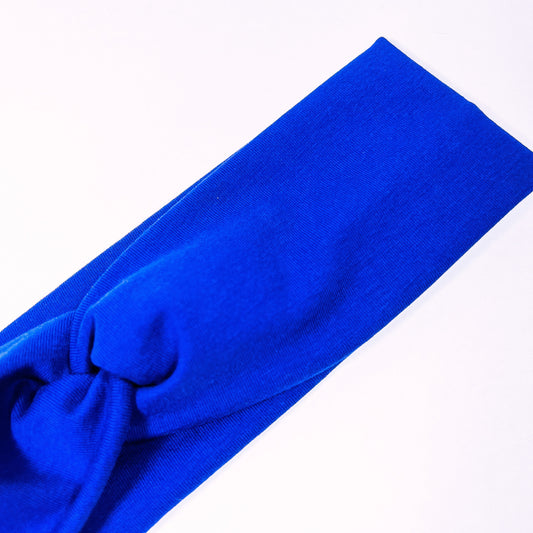Royal Blue Knotted Headband