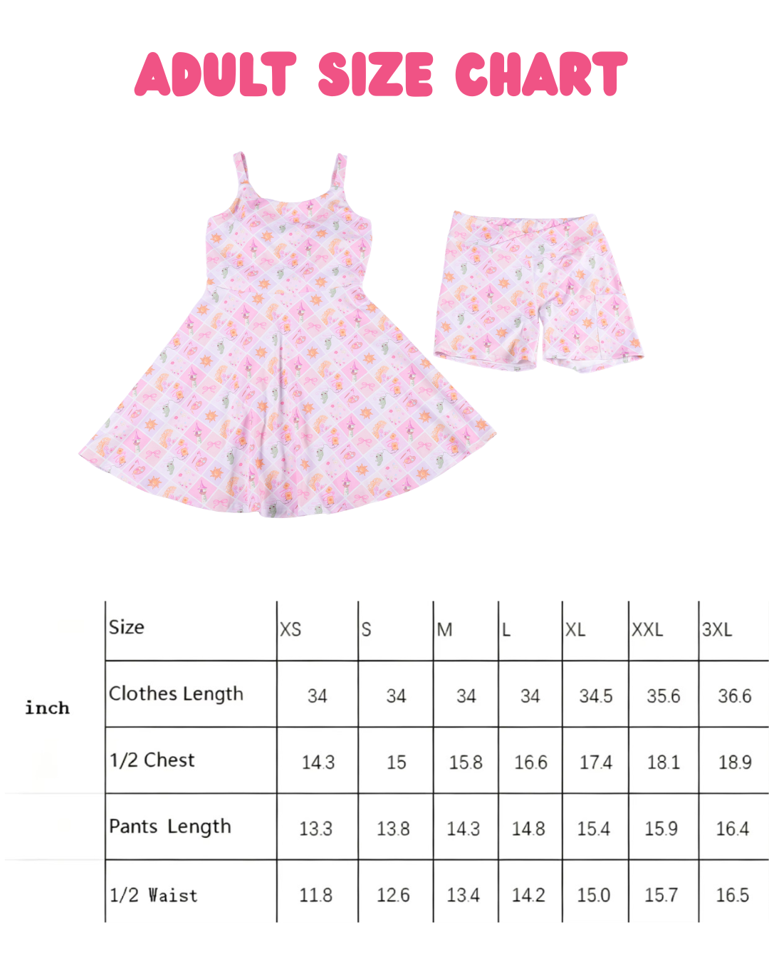 Punzie Dress ADULT