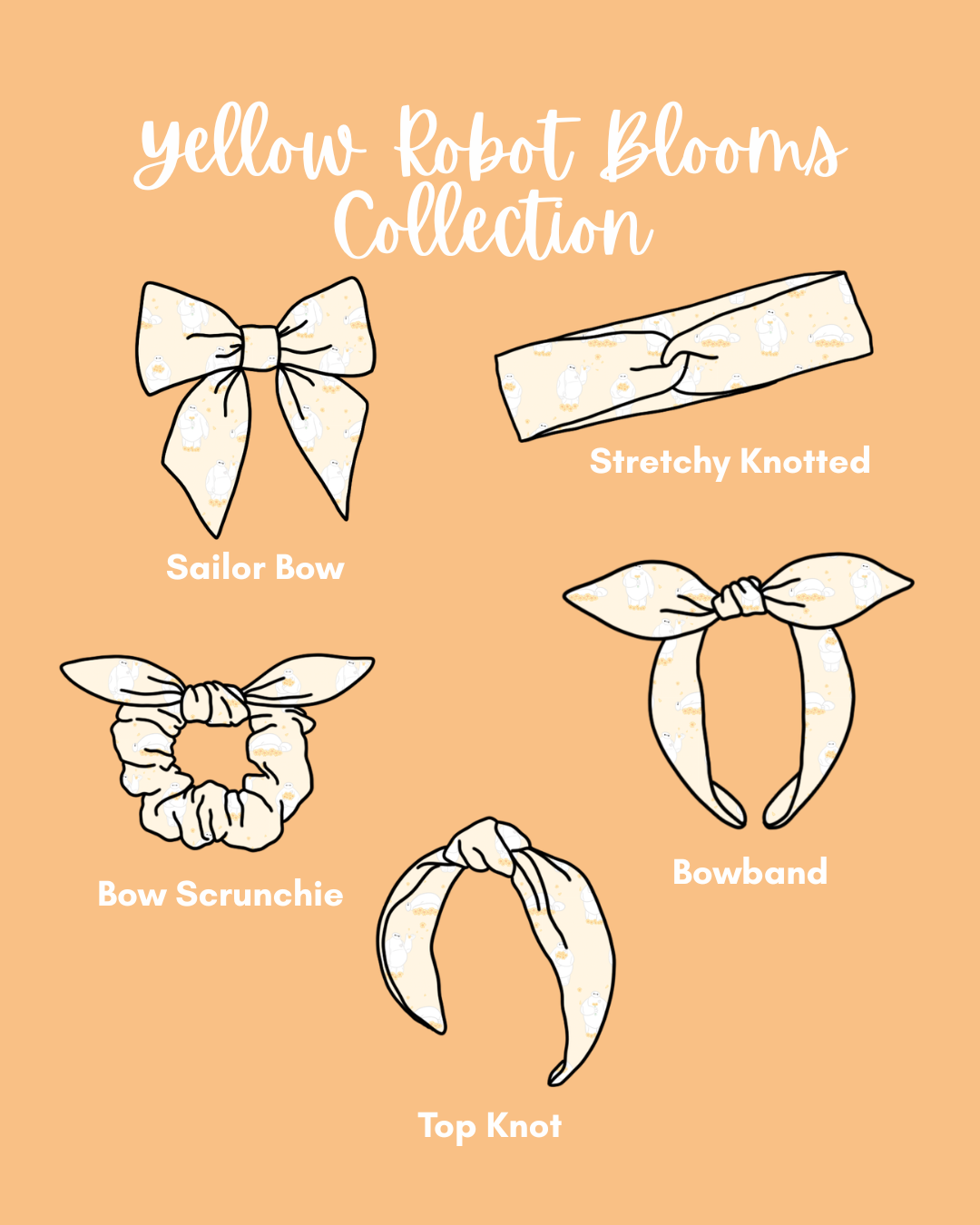 Yellow Robot Blooms