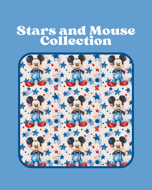 Red white and Mouse