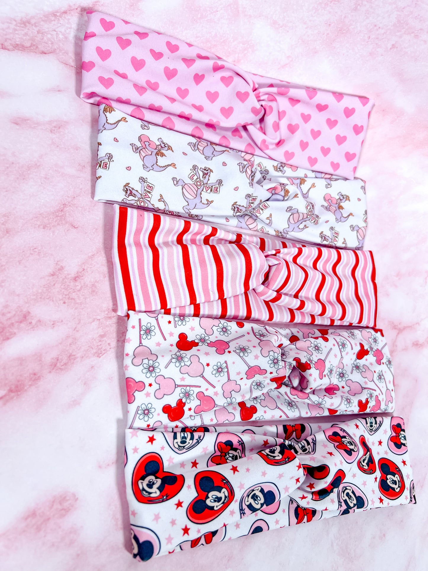 Valentine's Day Knotted Headbands