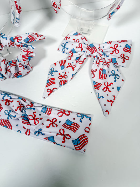 Red, White and Bows