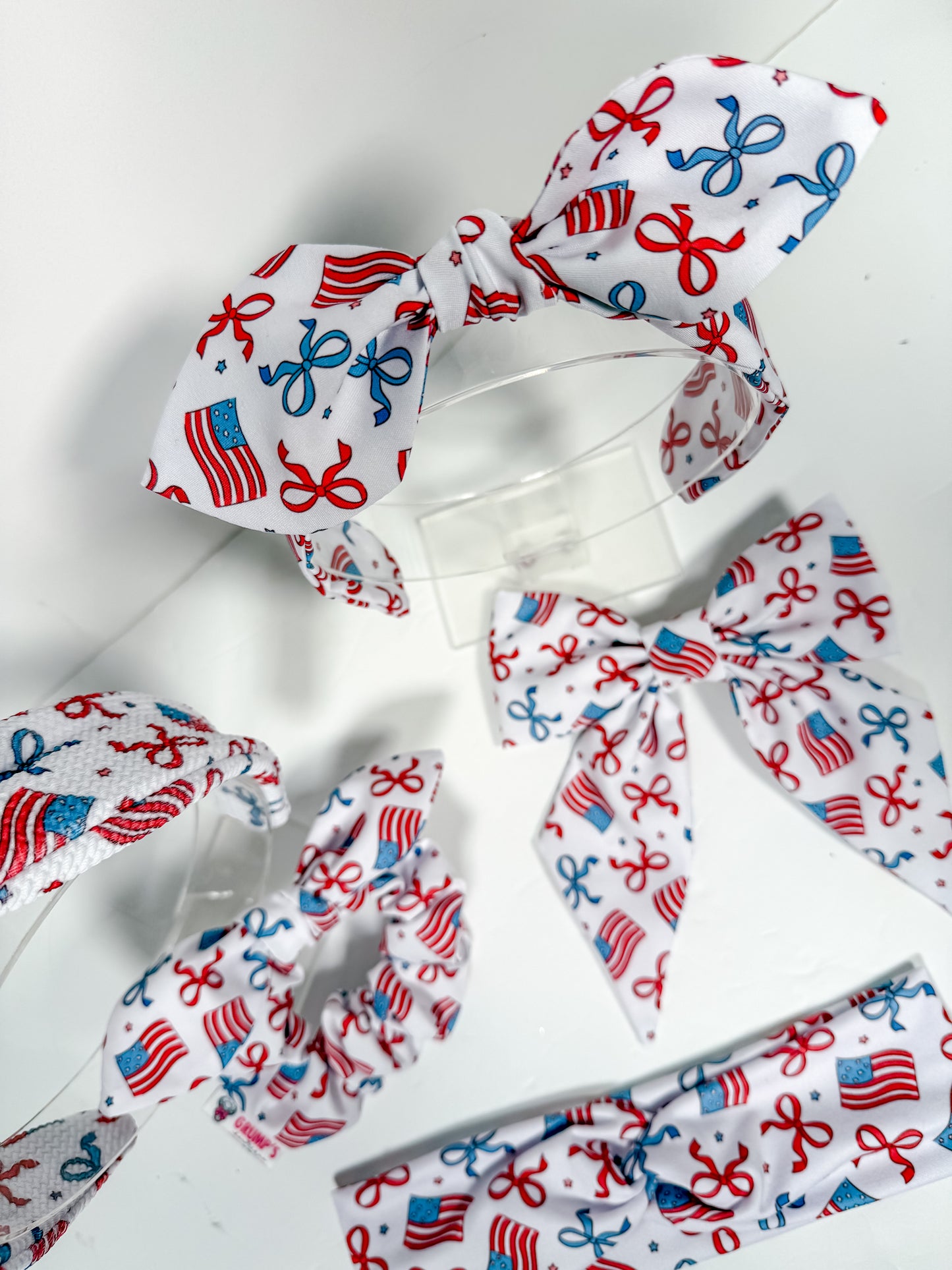 Red, White and Bows