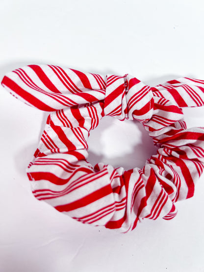Candy Cane BowScrunchie