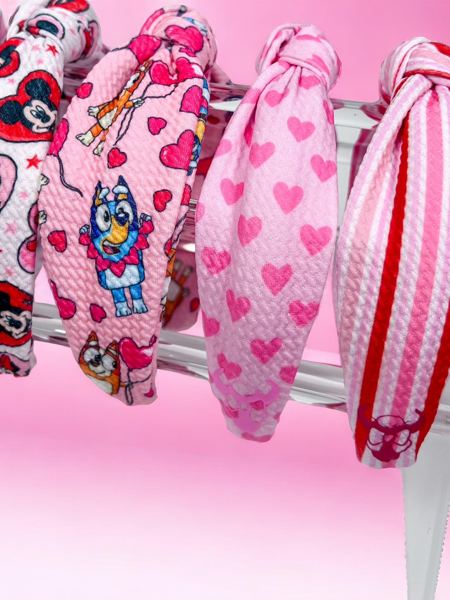 Valentine's Day Top Knots