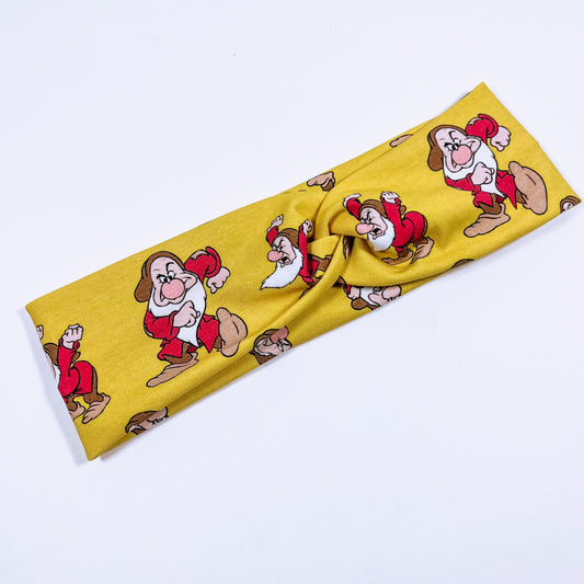 Angry Old Man - Knotted Headband