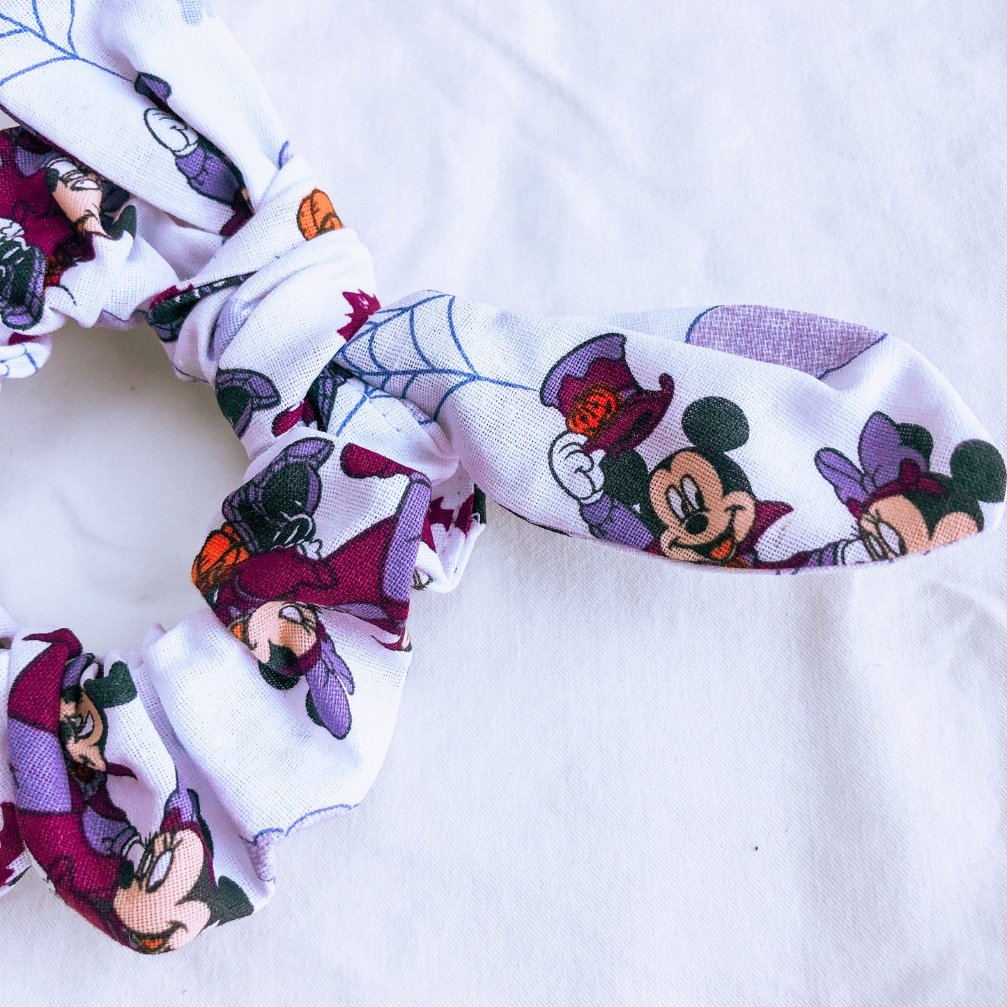 Purple Mouse Witches Bowbands or Scrunchies