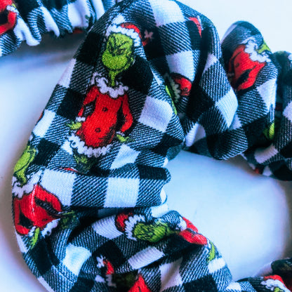 Vintage Grinch Scrunchie or Watch Band