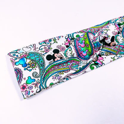 Paisley Mouse Knotted Headband