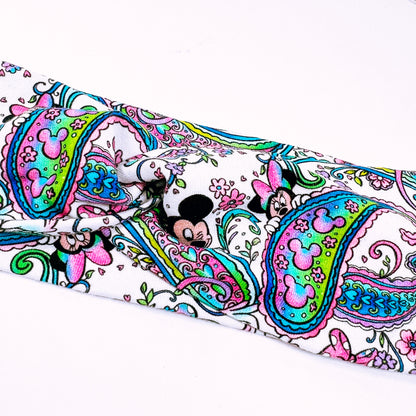 Paisley Mouse Knotted Headband