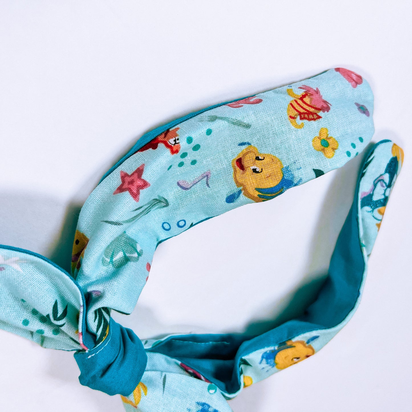 Sea Floral Bowband OR Bow Scrunchie