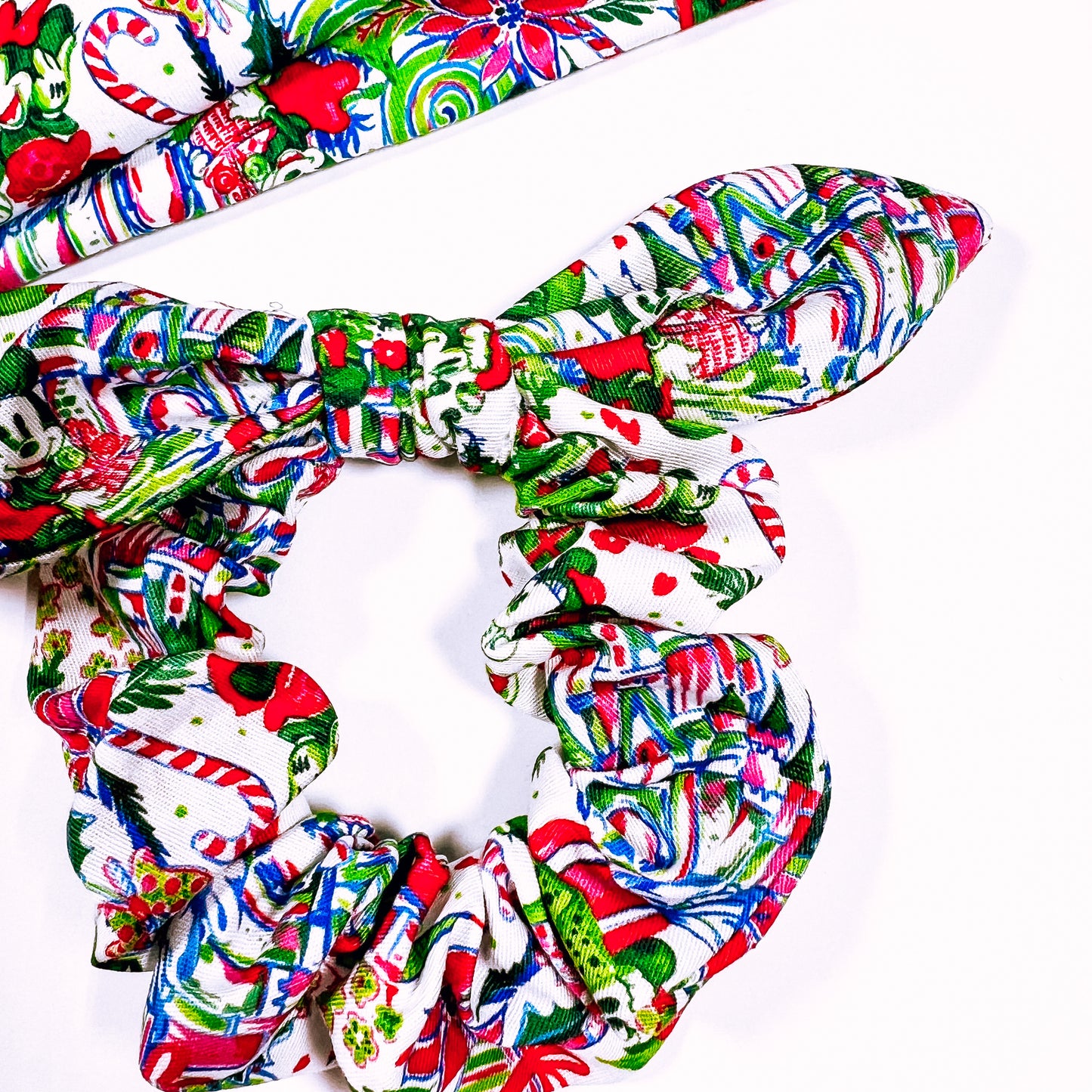 A Lilly Christmas Knotted Headband
