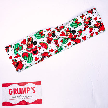 Watermelon Cutie Knotted Headband