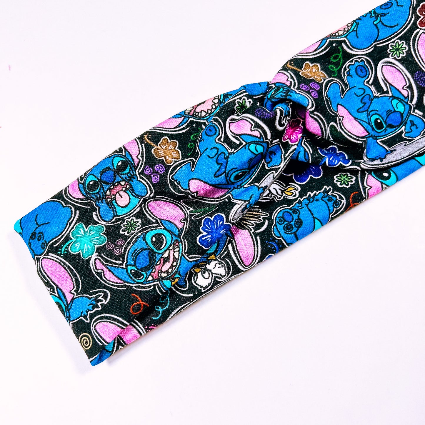 Silly Faces Knotted Headband