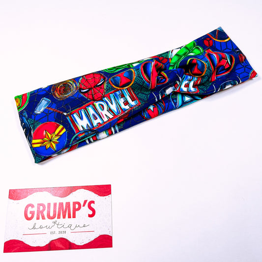 MCU Logo Knotted Headband