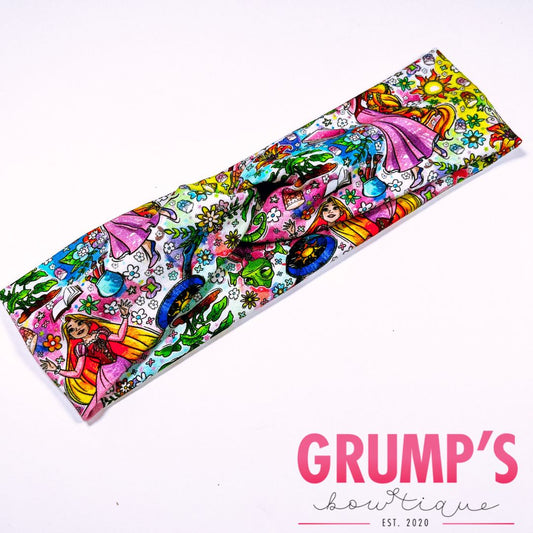 Magic Glowing Hair knotted headband