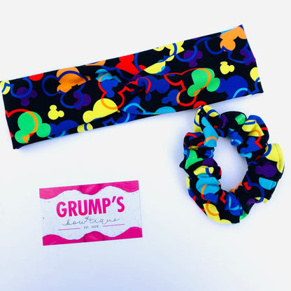 PRIDE Mouse Knotted Headbands