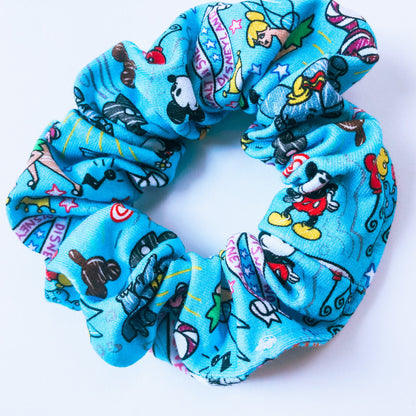 Looney & Turk Scrunchies and Apple Watch Bands - BLUE