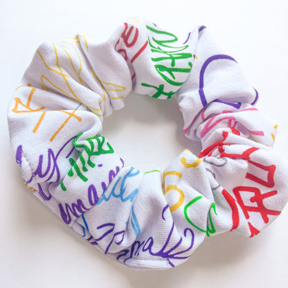 Character Signatures Scrunchie and Apple Watch Bands