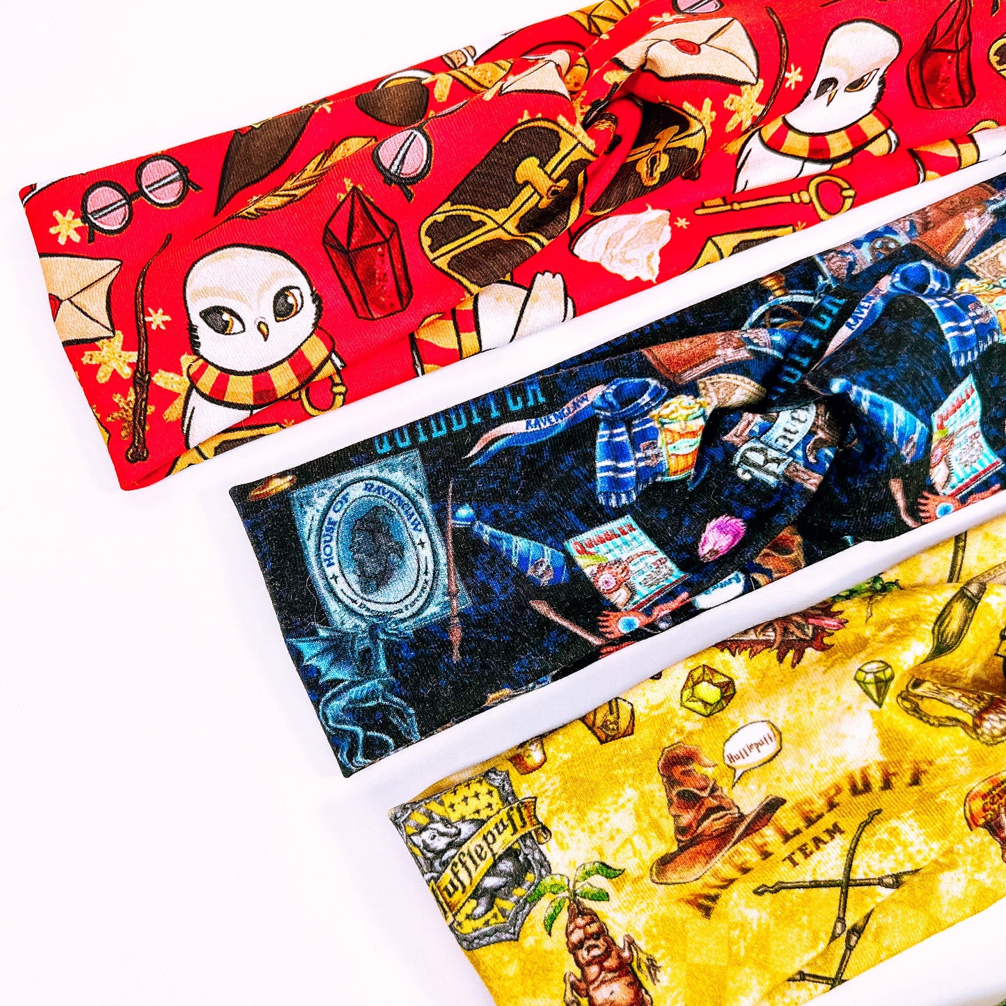 Wizard Houses - Knotted Headbands